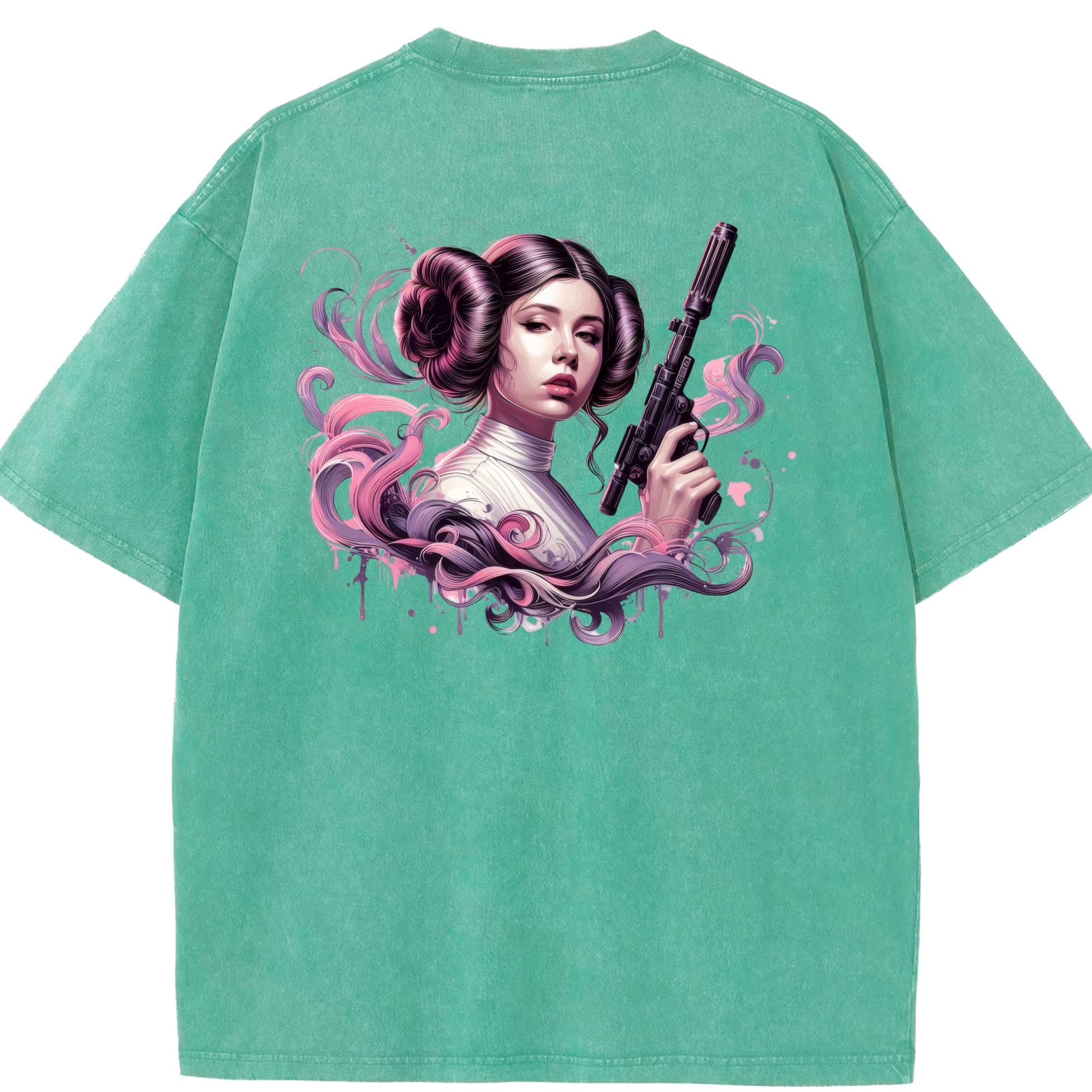 （画像用） スター・ウォーズ Star Wars 綿100% ヴィンテージ風 半袖Tシャツ（背面プリント）